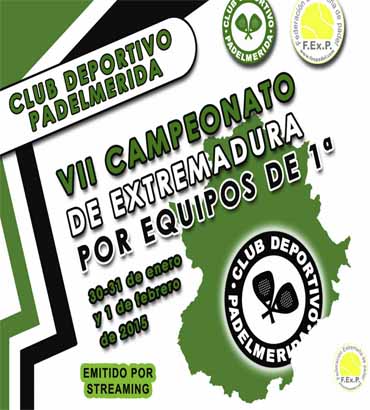 VII Campeonato de Extremadura por equipos 1 2015