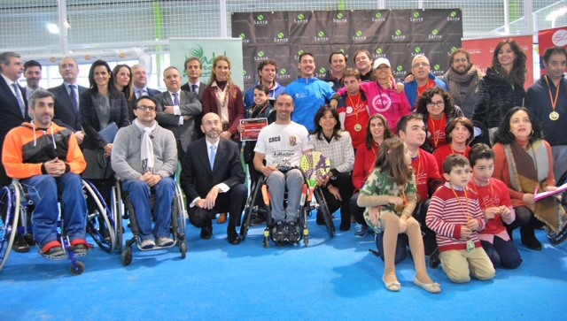 La Infanta Elena apoya con Mapfre y la Fund. Snchez Vicario el pdel con discapacidad