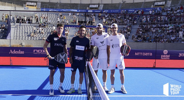 Inicio semifinal Galn y Lebrn Marbella 2022