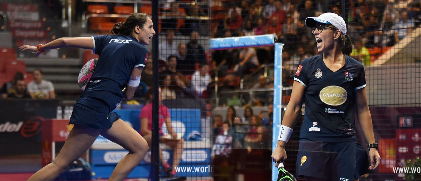 Lucía Sainz y Gemma Triay triunfo Zaragoza Open