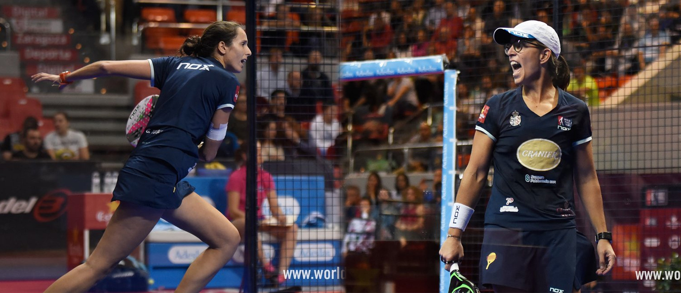 Lucía Sainz y Gemma Triay triunfo Zaragoza Open