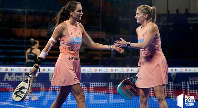 Gemma Triay y Alejandra Salazar octavos Menorca