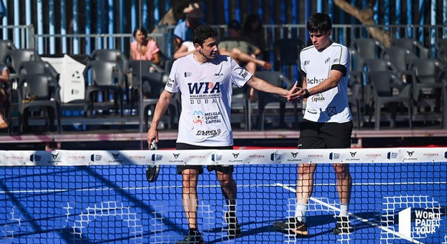 Uri Botello y Javi Leal ronda inicial cuadro final marbella Master 2022
