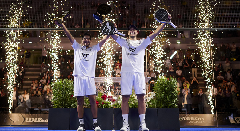 Fede-Chingotto-y-Ale-Galán-victoria-Major-Roma-Premier-Padel-2024-fuera