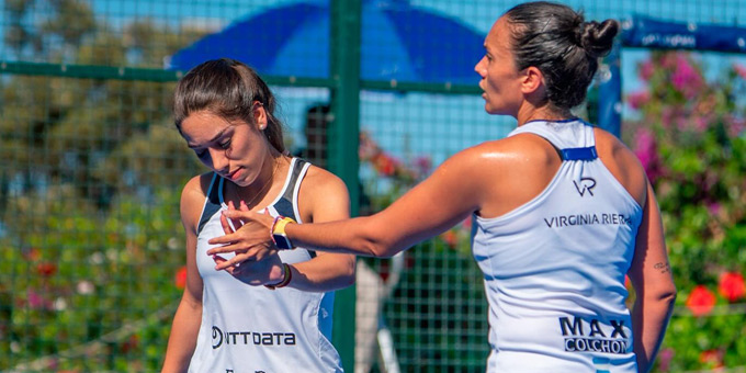 Carmen Goenaga y Virginia Riera segundo dia FIP Platinum Cerdeña 2024