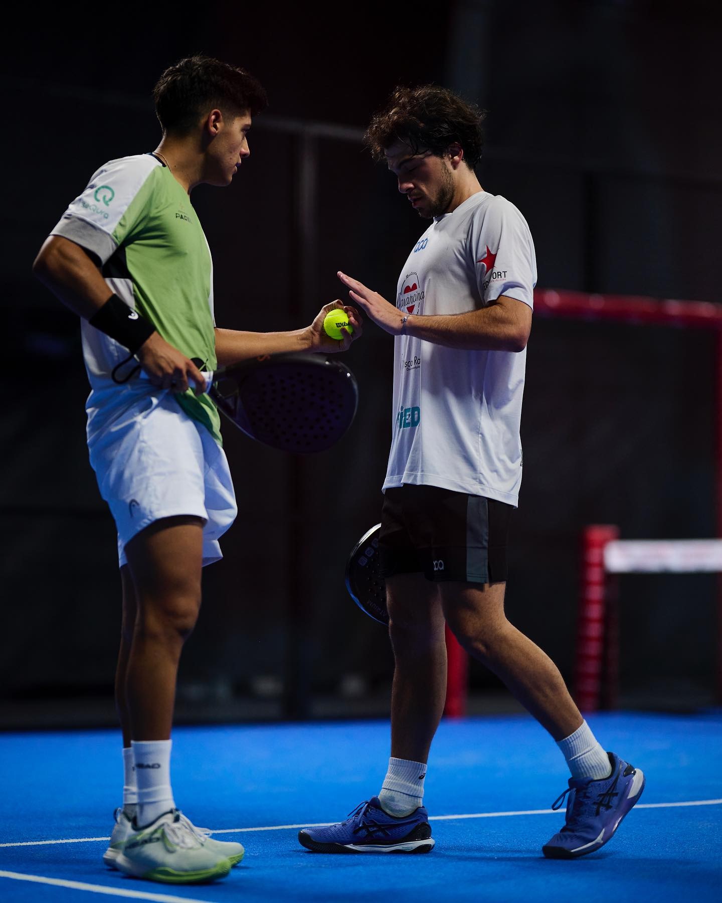 Ignacio Piotto y Adrián Marqués previas día 2 Madrid Premier Padel 2024