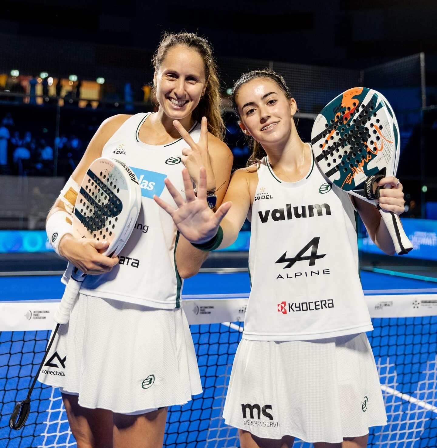Gemma Triay y Claudia Fernández Master Final Barcelona 2024
