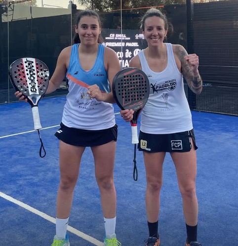 Laura Luján y Carla Mesa finales previas Chile 2025
