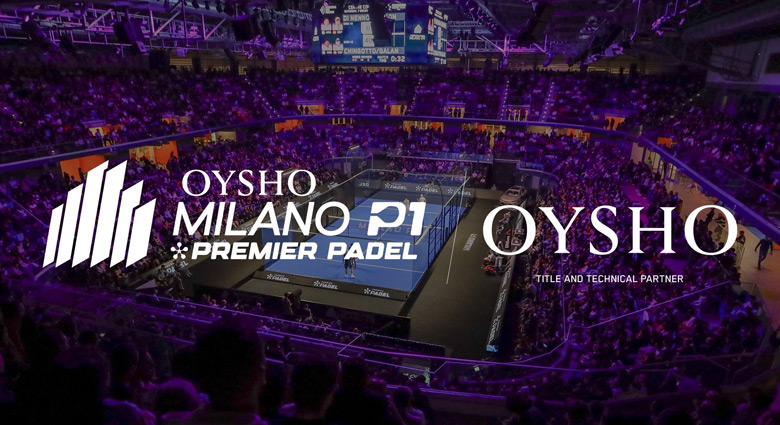 Anuncio oficial Oysho Milan Premier Padel 2025