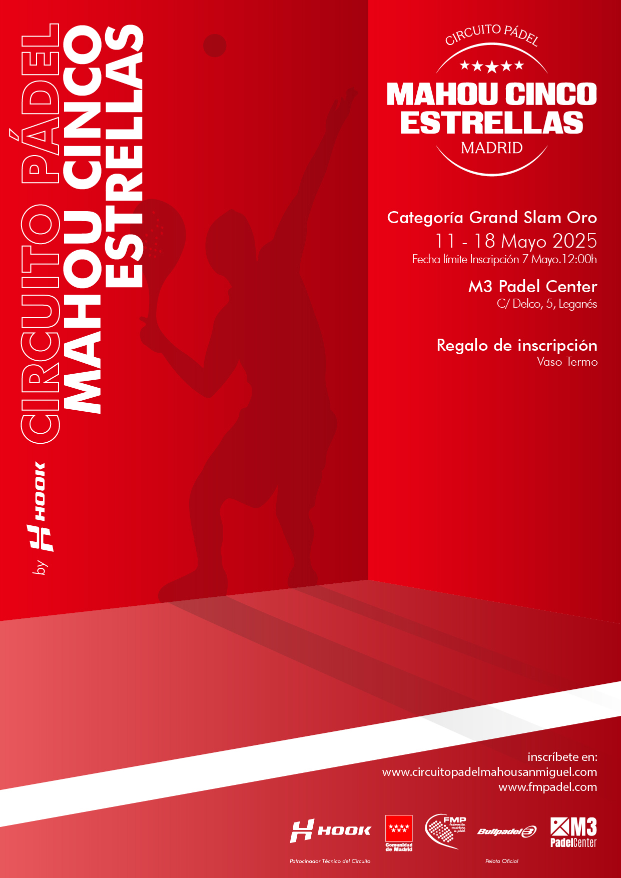 Cartel primer torneo Mahou San Miguel 2025