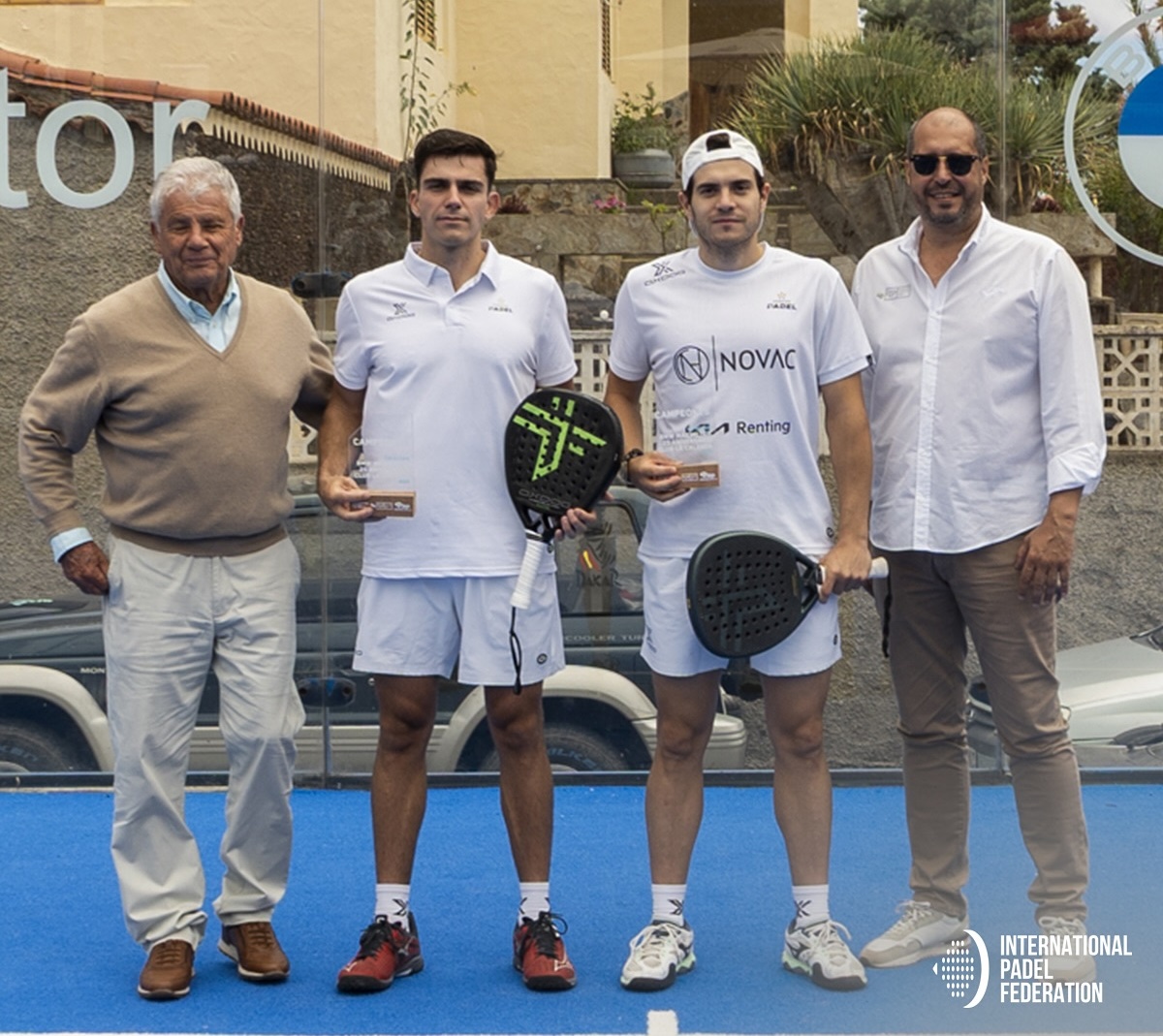 Javier Barahona y Javier García ganadores torneo La Calzada