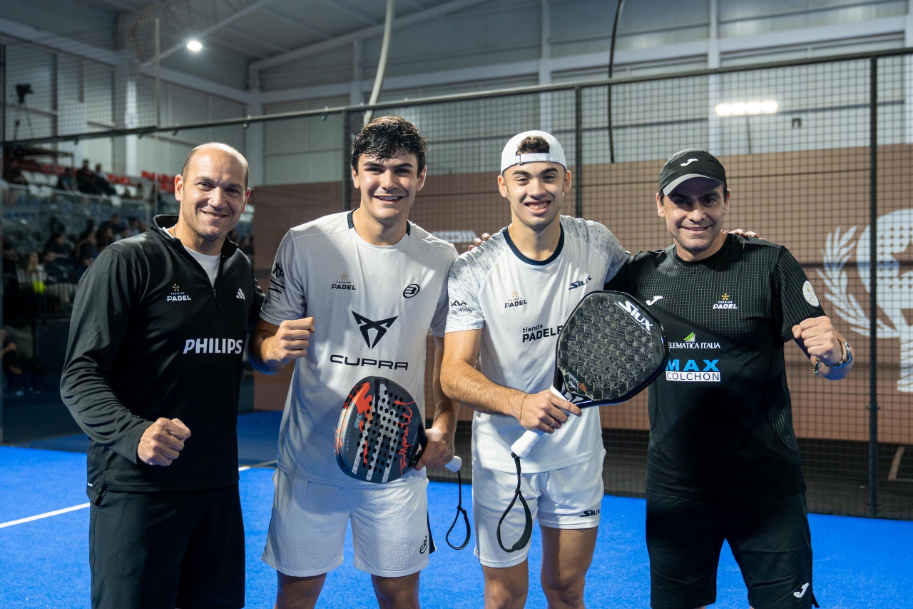 Victoria octavos Paraguay Pablo Cardona y Leo Augsburger 2025