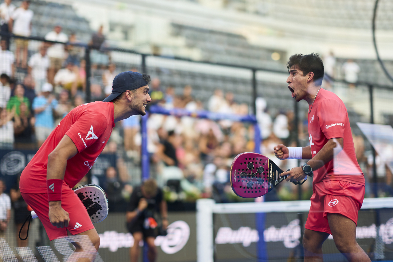 Ale Galán y Fede Chingotto semis Italy Major 2025