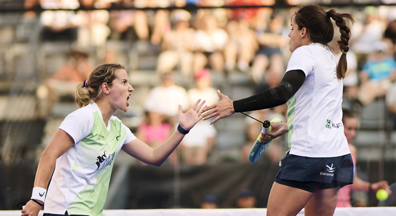 Ari y Paula cuartos de final Italy major 2025