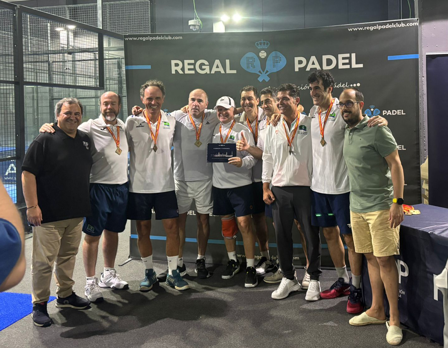 Club de Campo Villa de Madrid campeones cto españa veteranos FEP Zaragoza 2025