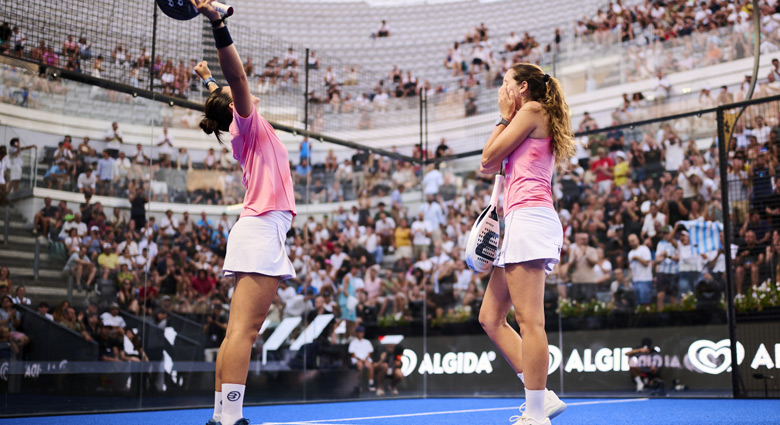 Delfi Brea y Gemma Triay victoria Major Roma 2025
