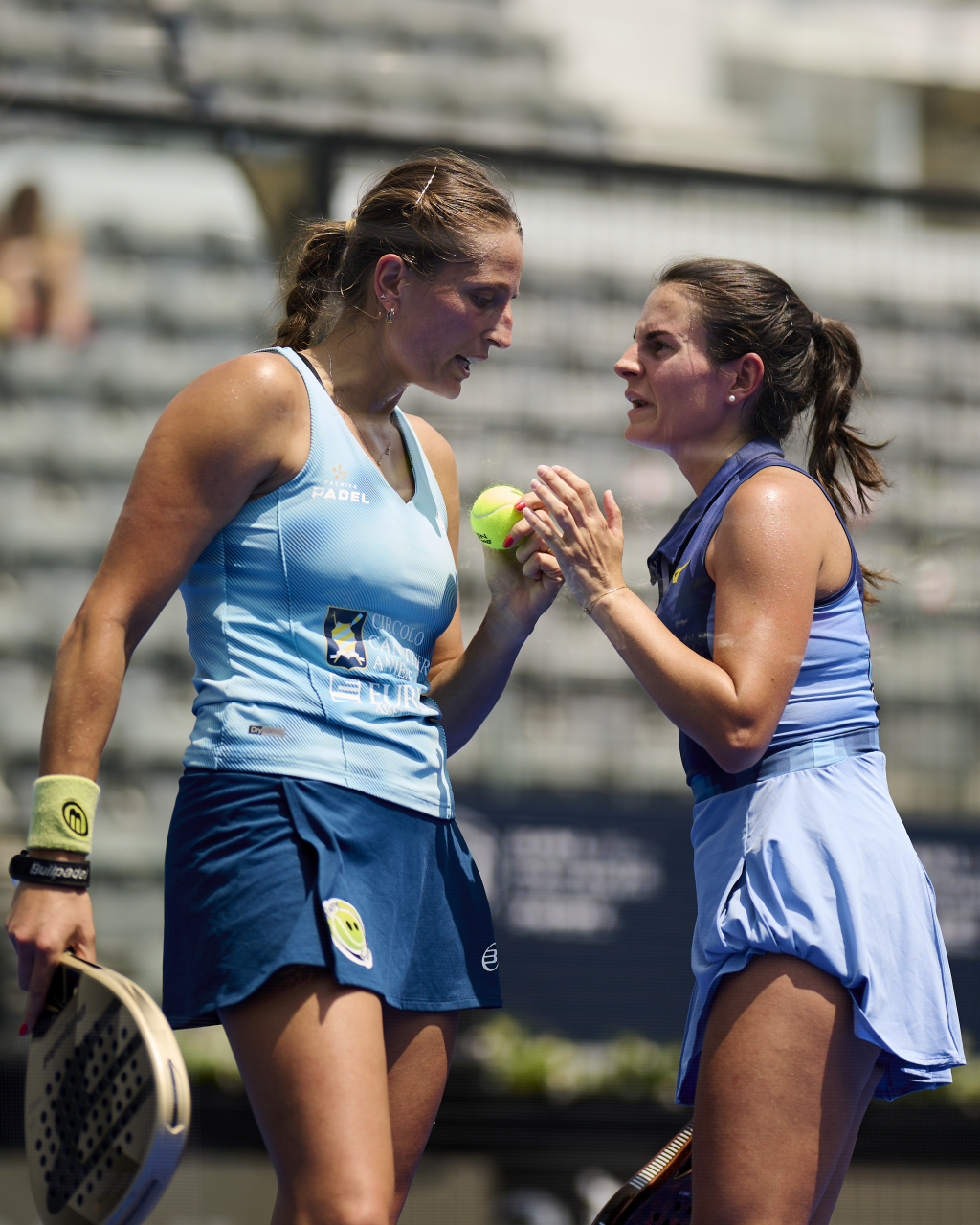 Giorgia Marchetti y Bárbara Las Heras debut cuadro final chicas Roma Major 2025