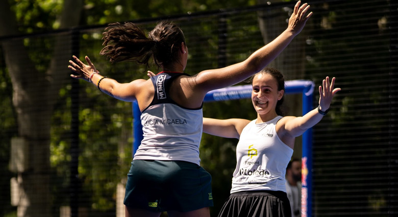 Lucía Micaela Fernández y Sara Foguer finales previas Valladolid 2025