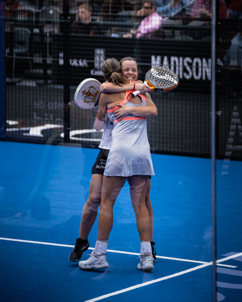 Marta Marrero y Lucía Martínez segundo día cuadro final Valladolid chicas P2 2025