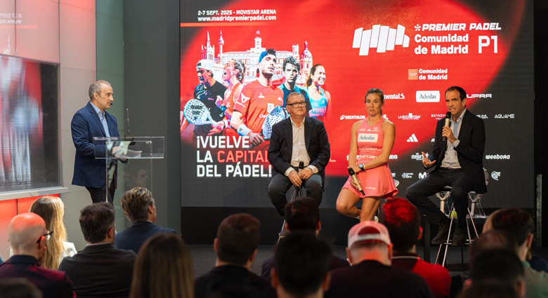 Presentación torneo Madrid Premier Padel P1 2025
