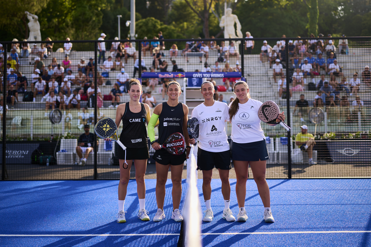 Sara Errani debut cuadro final chicas Roma Major 2025