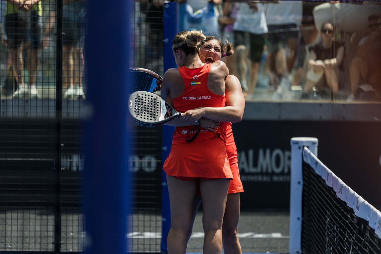 Victoria Iglesias y Marina Guinart octavos Italy Major 2025