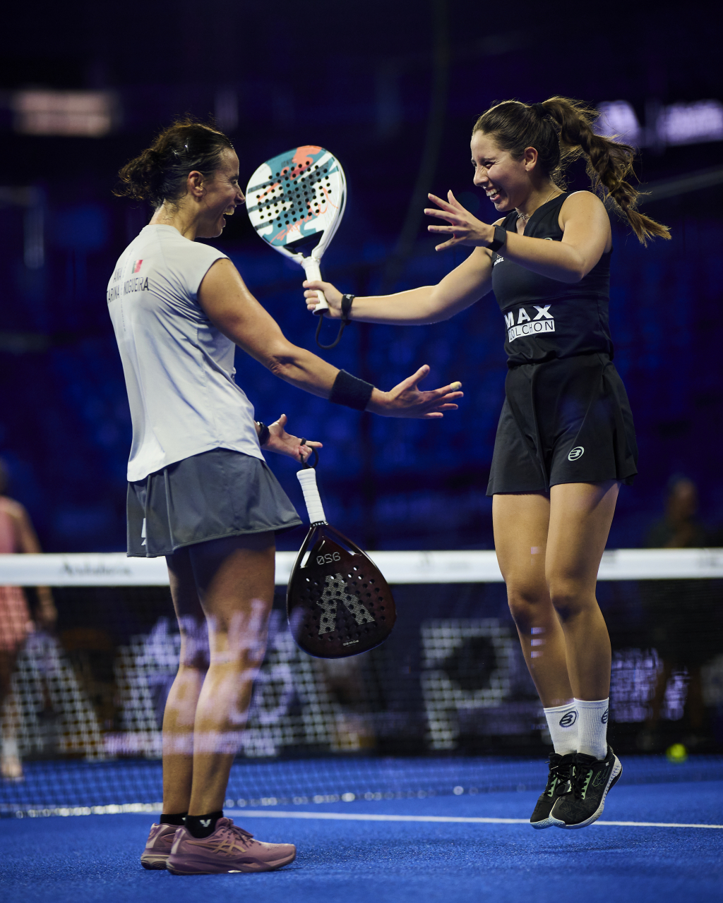 Ana Catarina Nogueira y Martina Fassio debut cuadro final Málaga P1 2025