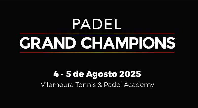 Anuncio oficial Padel Grand Champions Algarve Portugal 2025