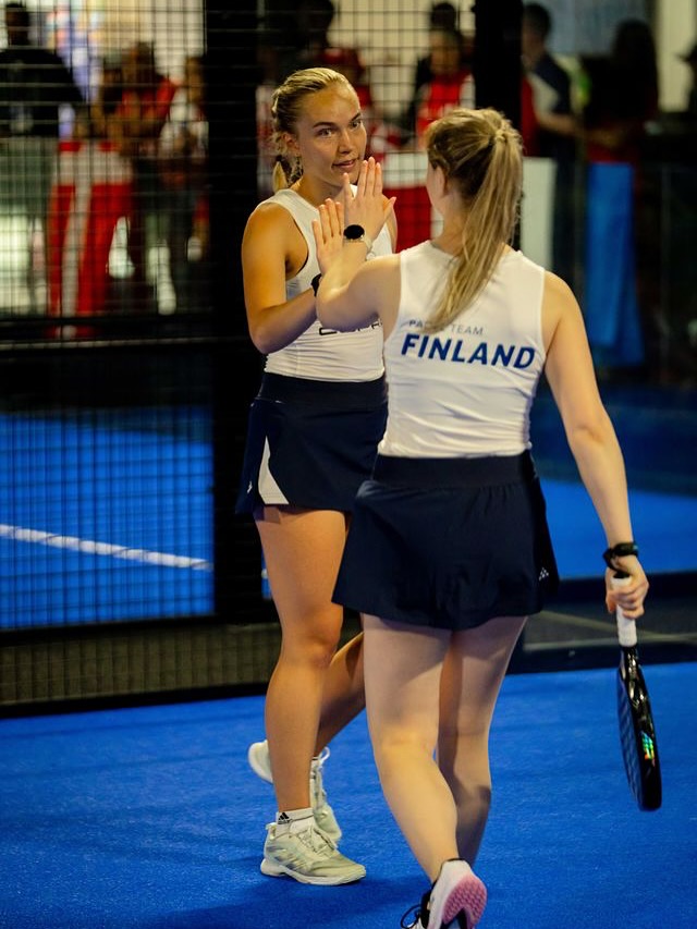 Equipo Finlandia jornada sábado FIP Euro Padel Cup 2025
