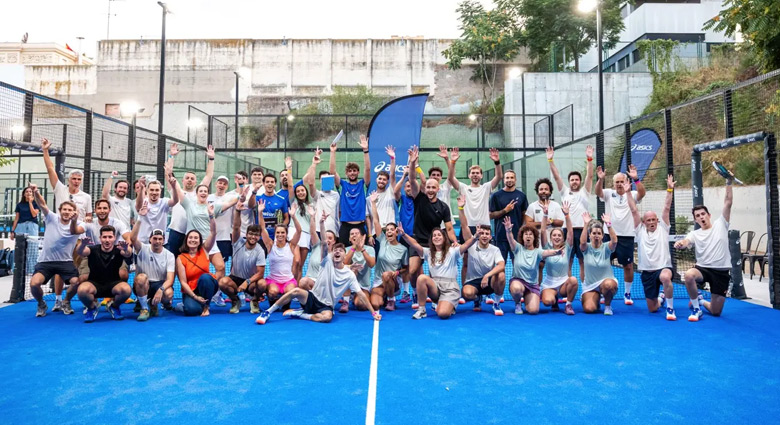 Evento Sunday padel Night ASICS Barcelona 2025
