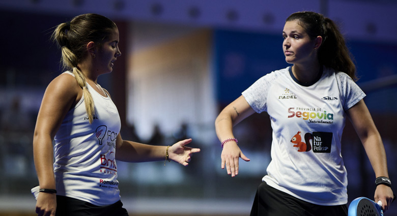 Noa Cánovas y Jimena Velasco último partido juntas Tarragona 2025