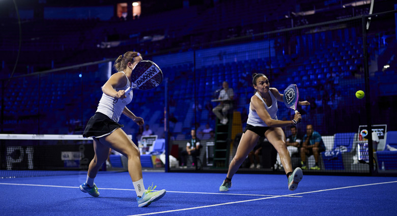 Raquel Eugenio y Virginia Riera debur cuadro final Málaga P1 2025