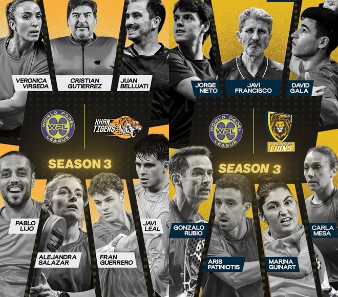 Equipo 2 World Padel League edición 2025
