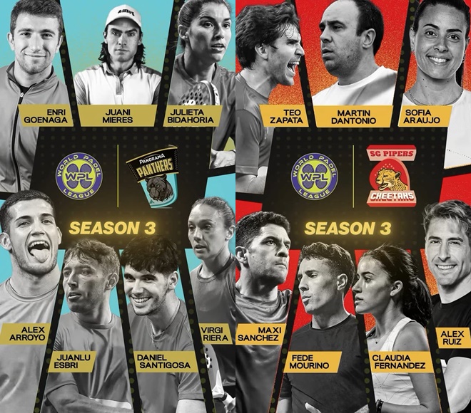 Equipo 3 World Padel League edición 2025