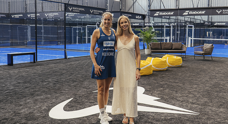 Gemma Triay y Maribel Nadal inauguran 3 nuevas pistas en la Rafa Nadal Academy by Movistar (Rafa Nadal Academy)