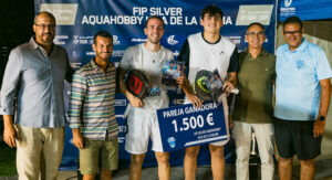 Ganadores chicos Lucho Capra y Aimar Goñi FIP Silver Isla de La Palma 2025