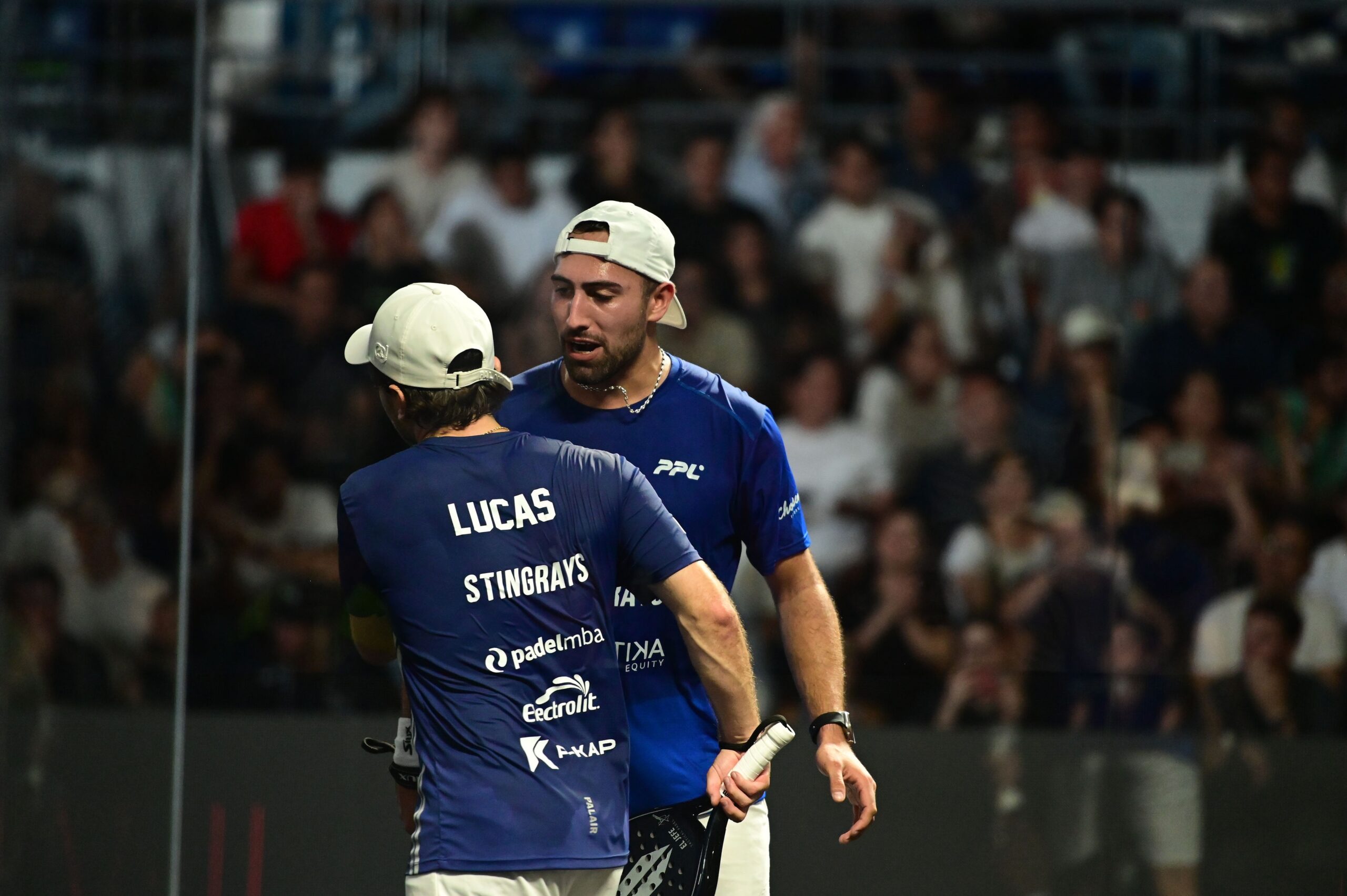 Lucas Bergamini y Álex Chozas en la final (PPL)
