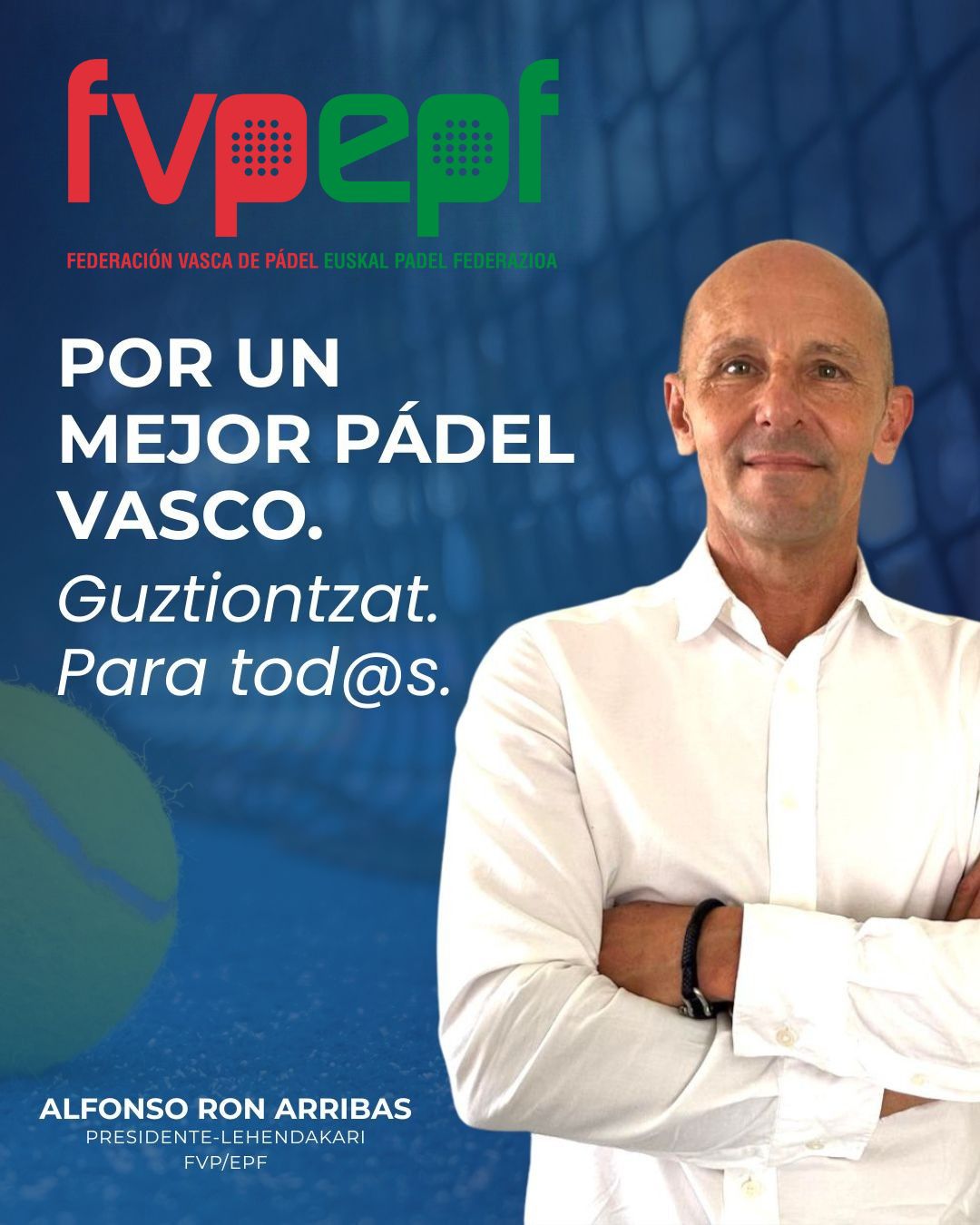 Nuevo presidente federacion pais vasco 2025