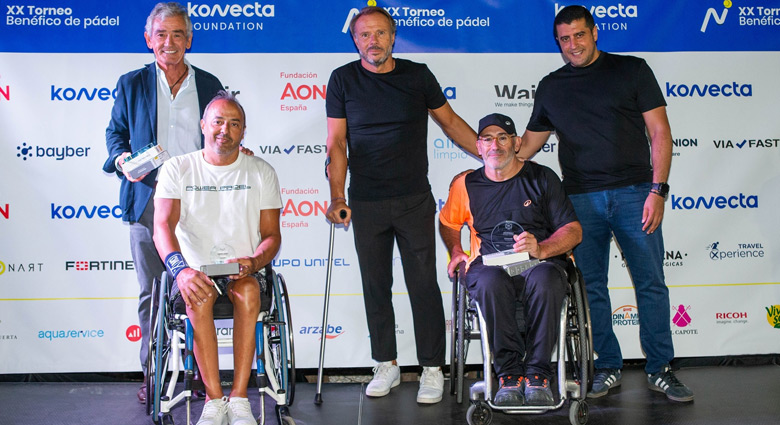 20 edición torneo de pádel solidario Konecta Foundation 2025