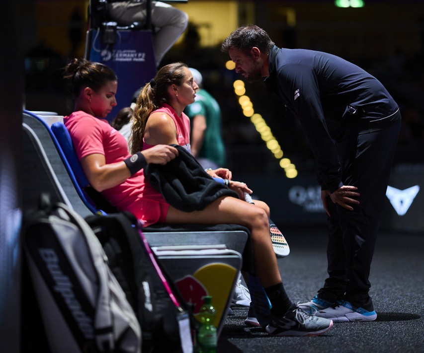 Banquillo semis Alemania Gemma y Delfi 2025