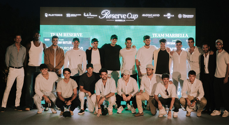 Celebración sorteo Reserve Cup Marbella 2025