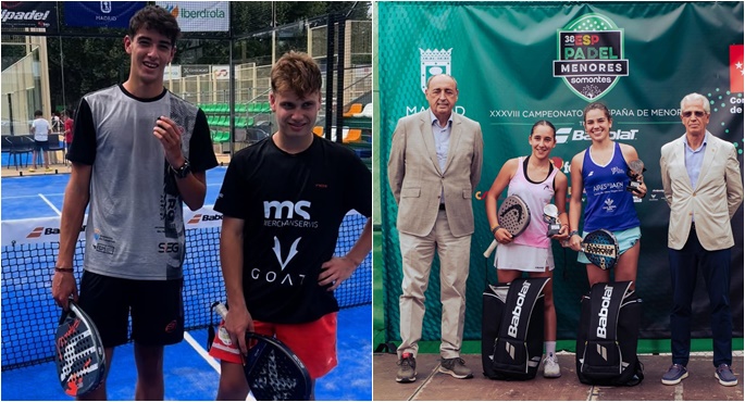 Ganadores categoría cadete Cto España Menores 2025