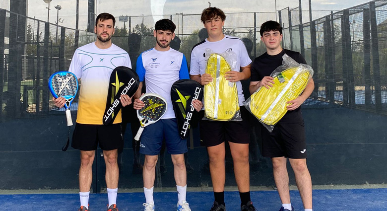 Ganadores final Circuito Drop Shot septiembre 2025