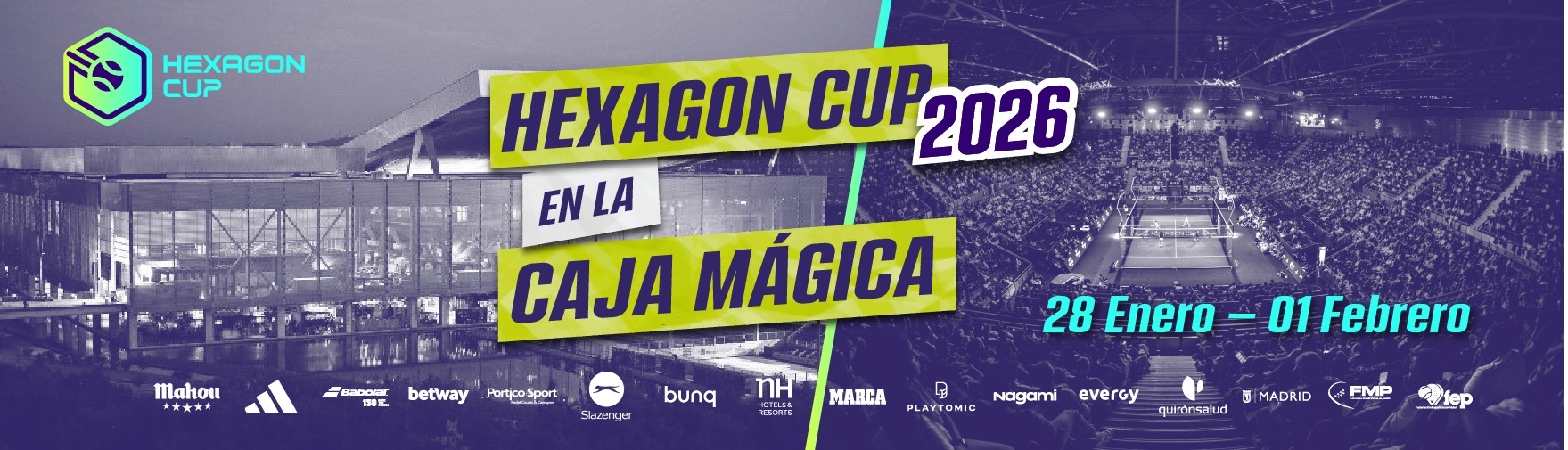 Hexagon Cup cambio de sede Caja Mágica 2025