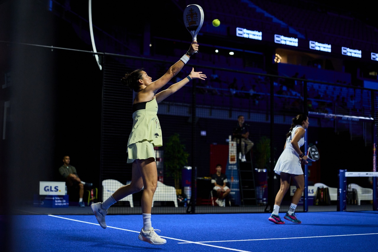 Lara Arruabarrena y Julieta Bidahorria partido segunda ronda Madrid P1 2025
