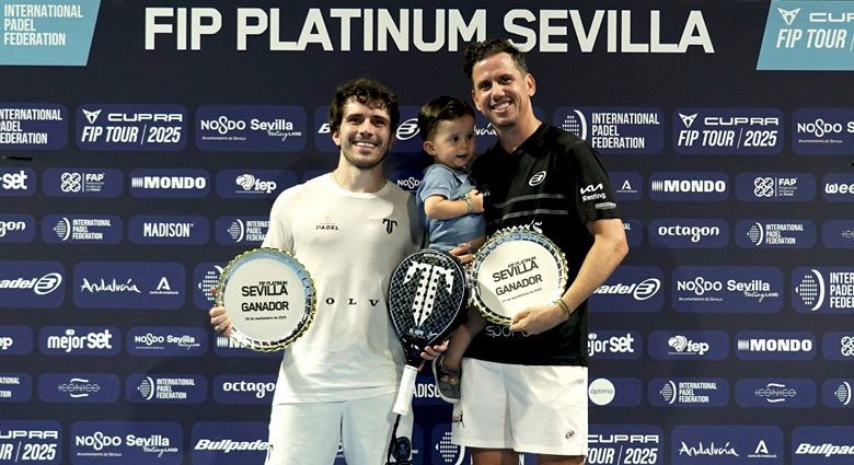 Lucas Bergamini y Paquito Navarro victoria FIP Platnium Sevilla 2025