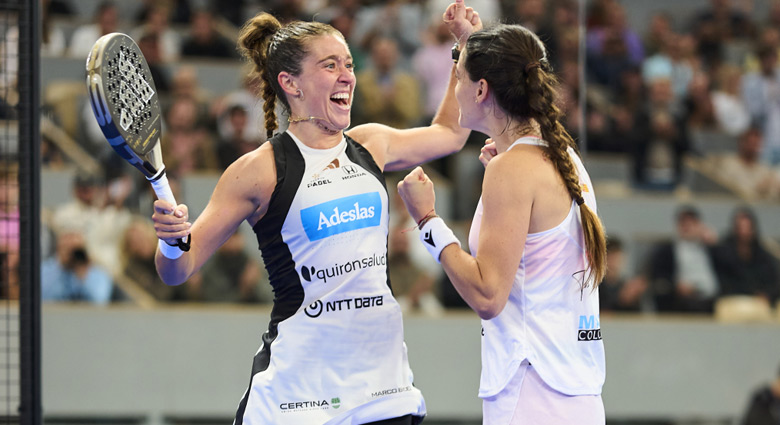 Inicio semifinal paris Major Gemma y Delfi 2025