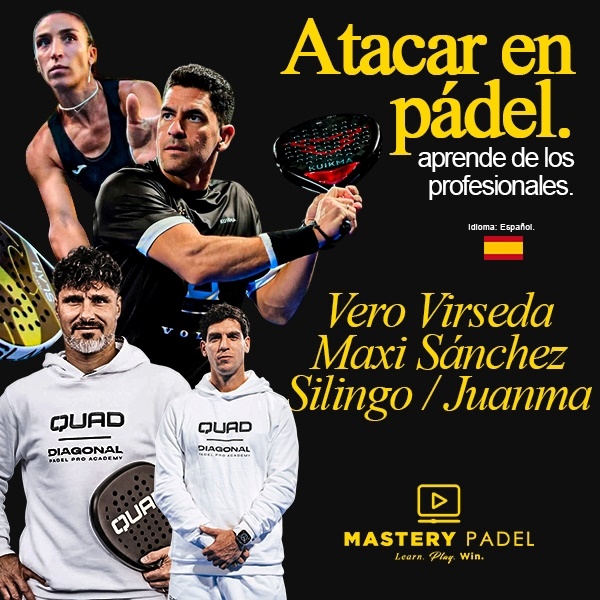 Mastery Padel curso ataque