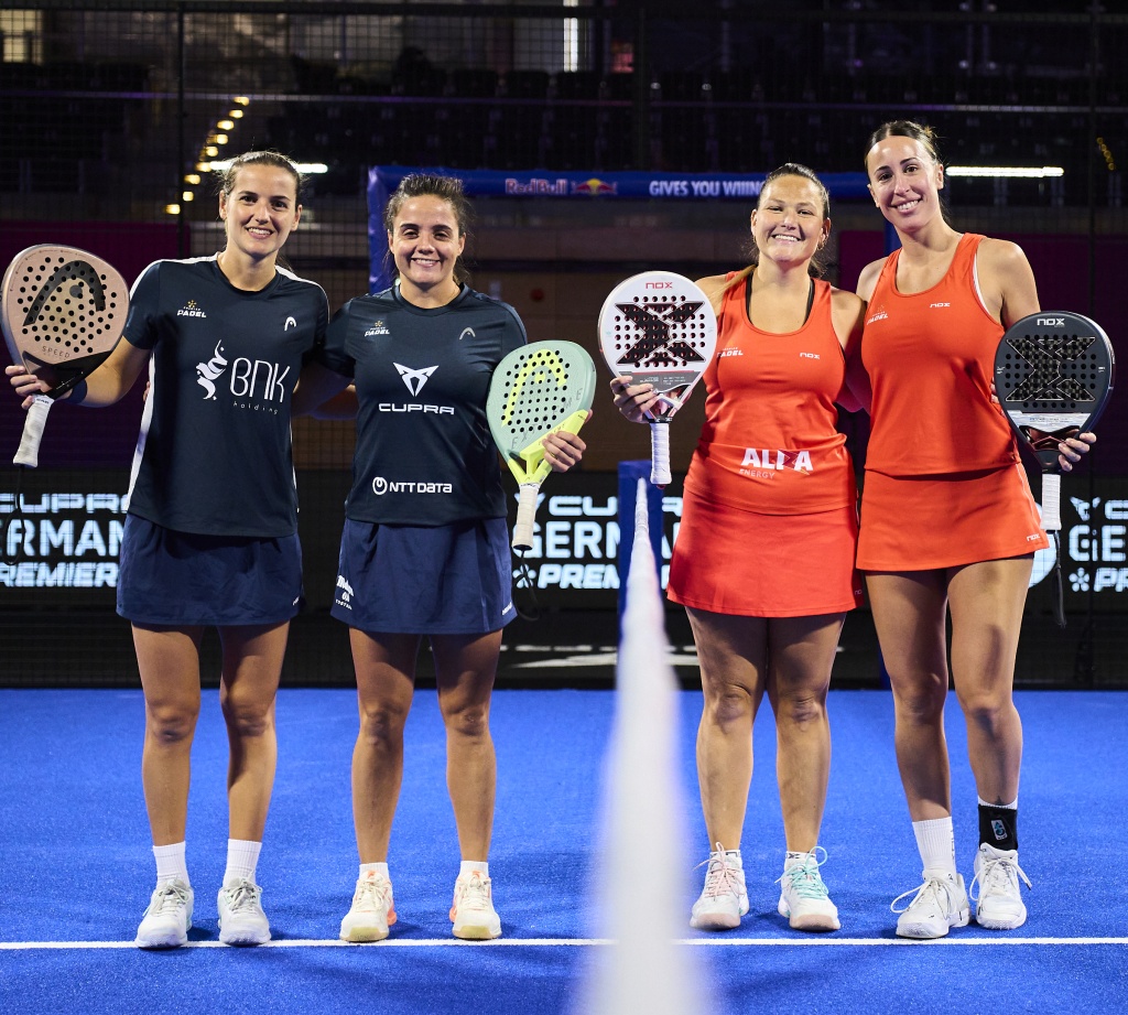 Partido octavos Alemania Ari y Paula contra Aranza y Victoria 2025 