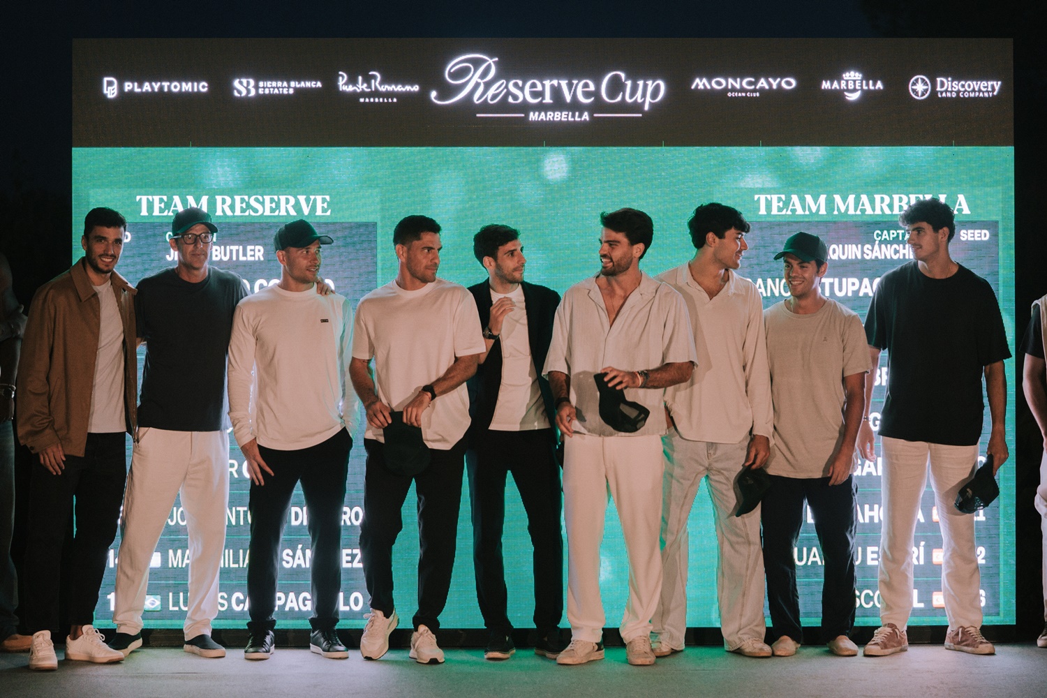 Integrantes del Team Reserve (Reserve Cup)